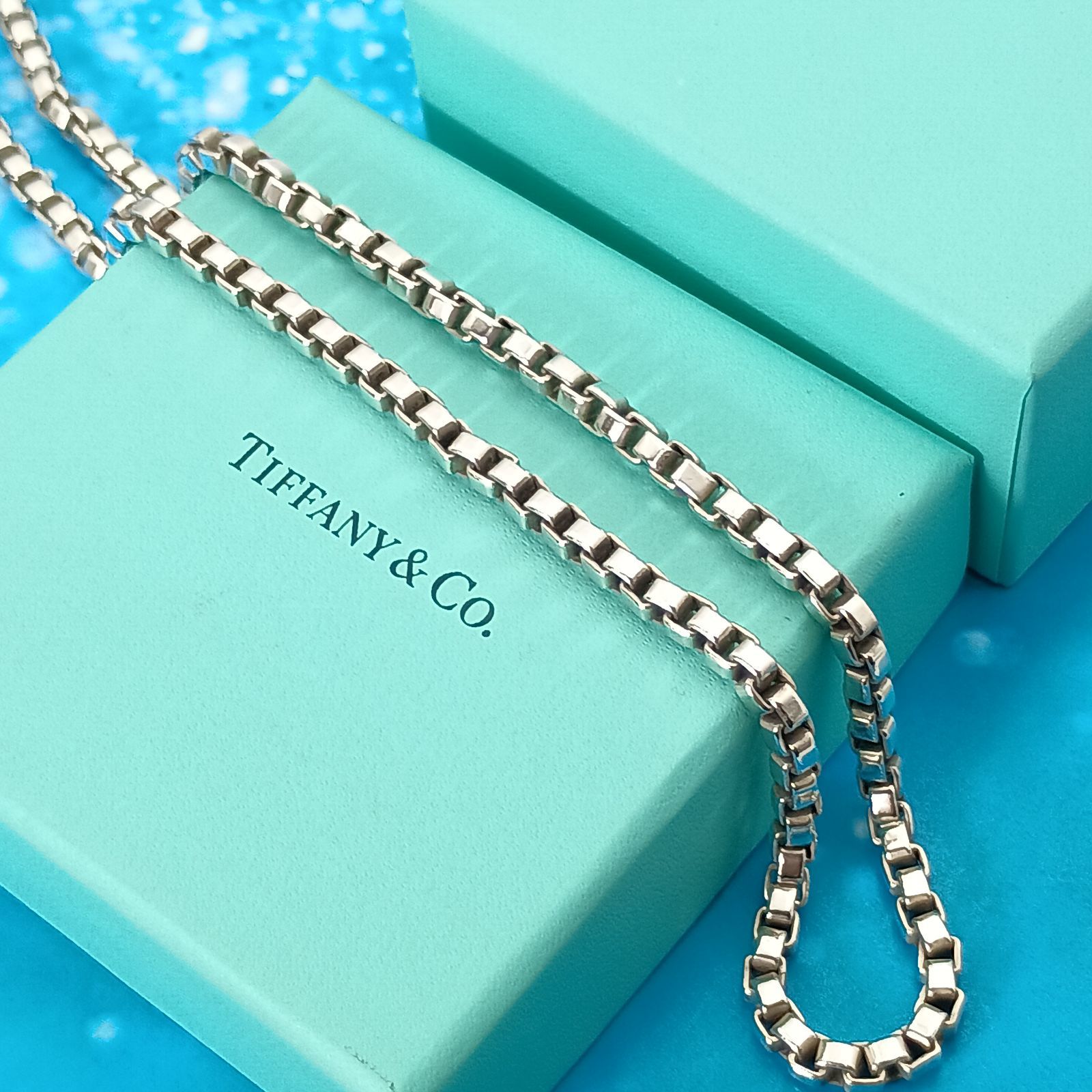 極美品✨ ティファニー ネックレス ベネチアン AG925 ティファニー ファッション 極美品✨ ティファニー ネックレス