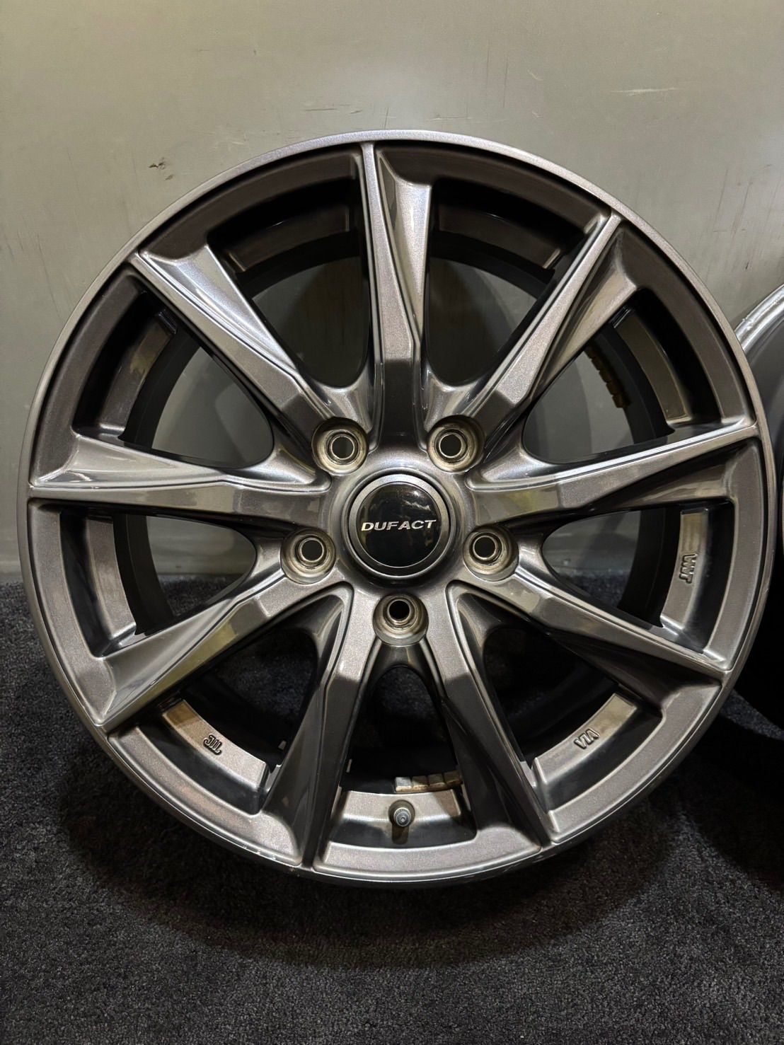 DUFACT 16インチ 6 5 J 53 114 3 H アルミホイール 4本 ノア ヴォクシー ステップワゴン 1 K 727