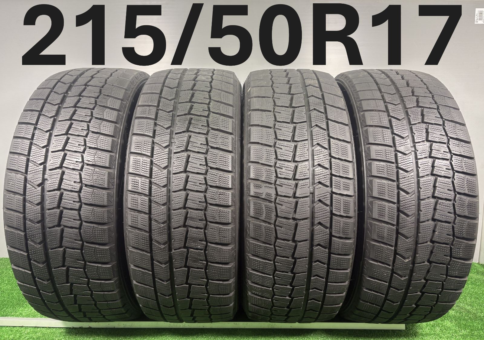 送料無料☆215/50R17 ダンロップ WM02 2020年製 4本 冬 タイヤ