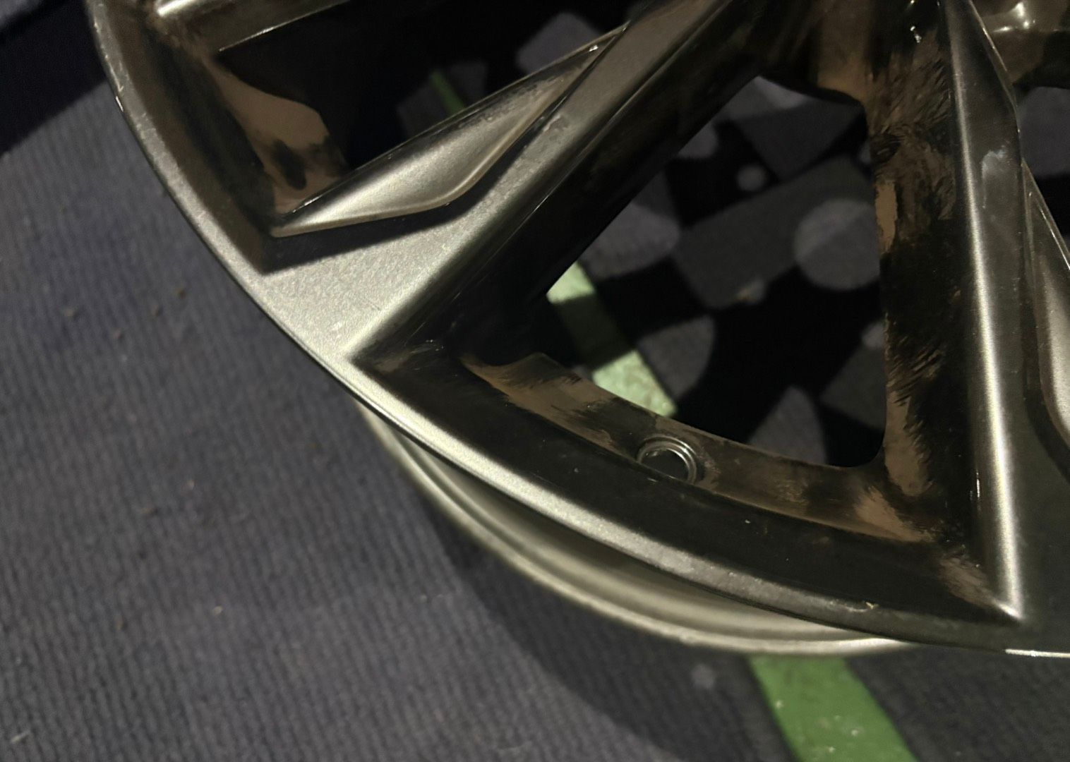 LEXUS IS Fスポーツ 19インチ ホイール1本 8 5 J 45 PCD 114 3 ハブ径約60 No 727