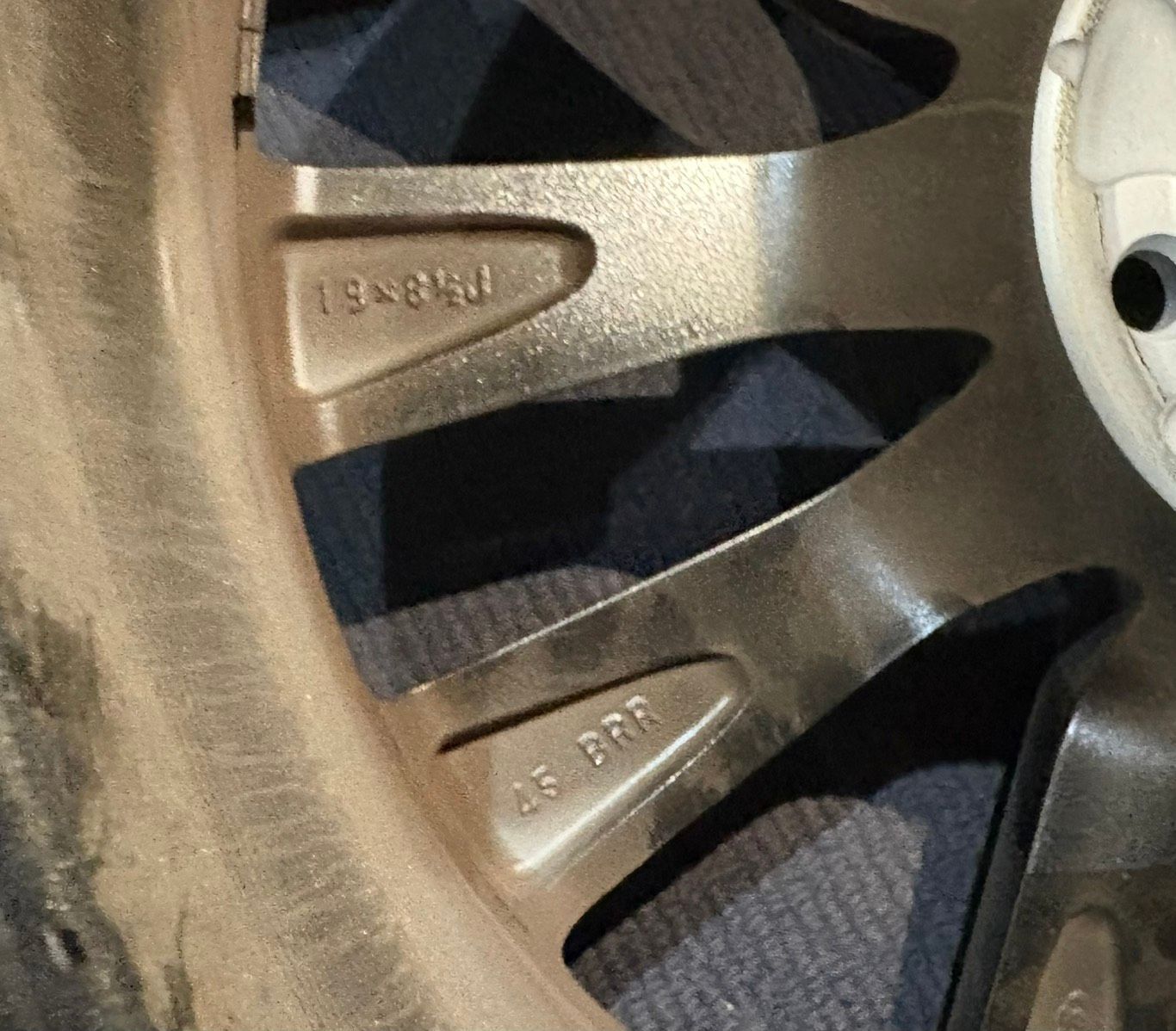  LEXUS IS Fスポーツ 19インチ ホイール1本 8 5 J 45 PCD 114 3 ハブ径約60 No 727 19インチ ホイール