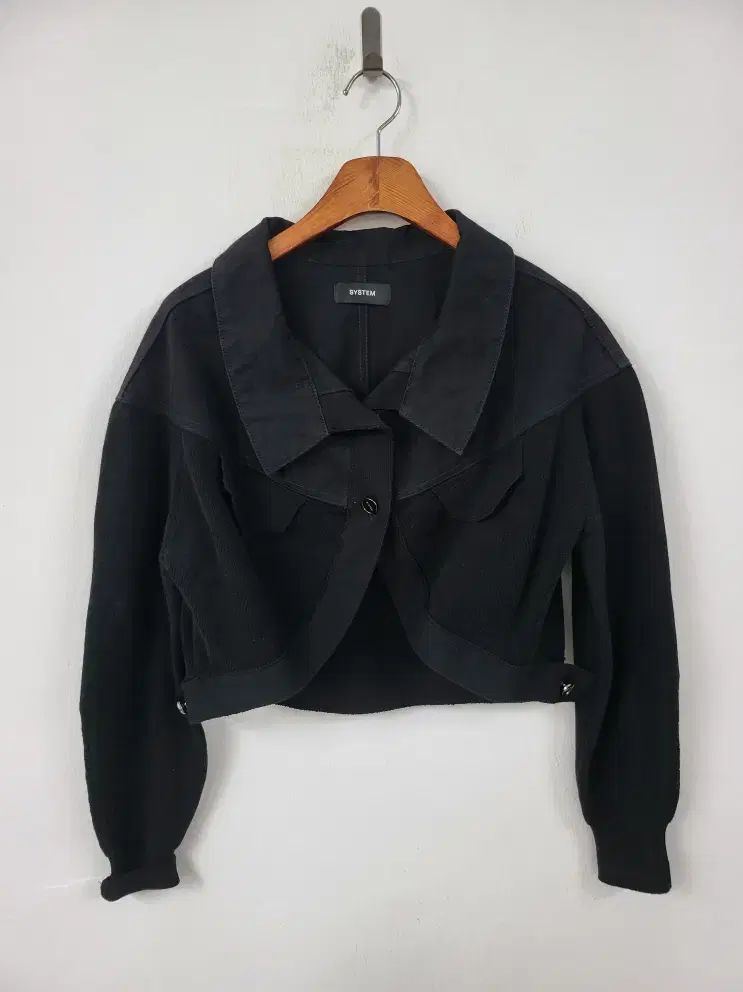 SYSTEM クロップド デニムジャケット サイズ 90