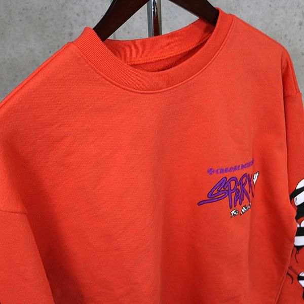 Chrome Hearts マッティーボーイ赤トレーナー CHROME HEARTS クロムハーツ 23SS × マッティボーイ プロスパーク ザ