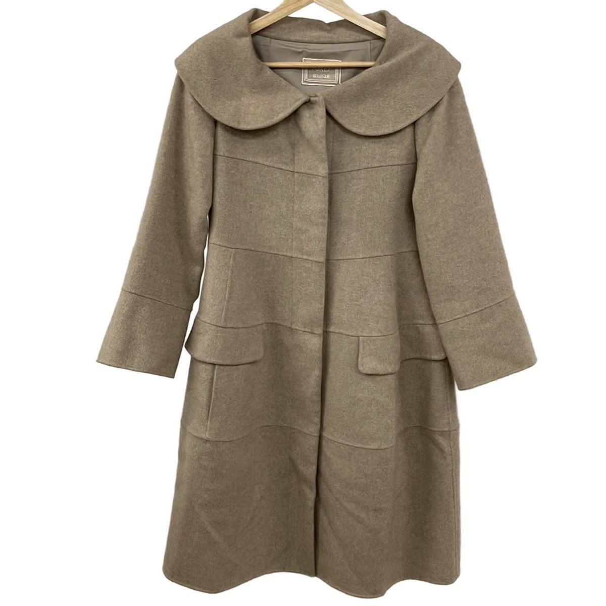 FOXEY(フォクシー) コート サイズ38 M レディース美品 - 25865 グレー