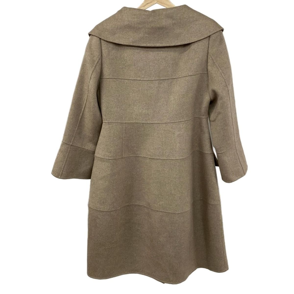 FOXEY(フォクシー) コート サイズ38 M レディース美品 - 25865 グレー