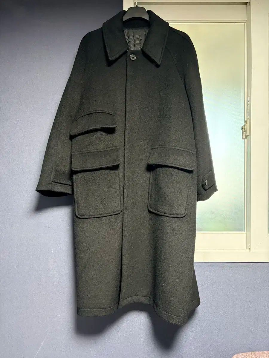 ファッジストア ウールリッチ バルマカーン コート ブラック s