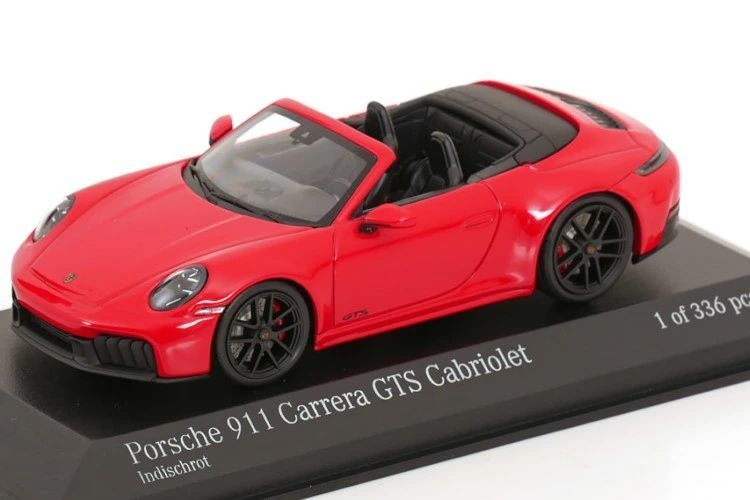 ミニチャンプス 1 43 ポルシェ 911 992 カレラ GTS コンバーチブル 2025 レッド Minichamps Porsche Carrera Convertible 410064130