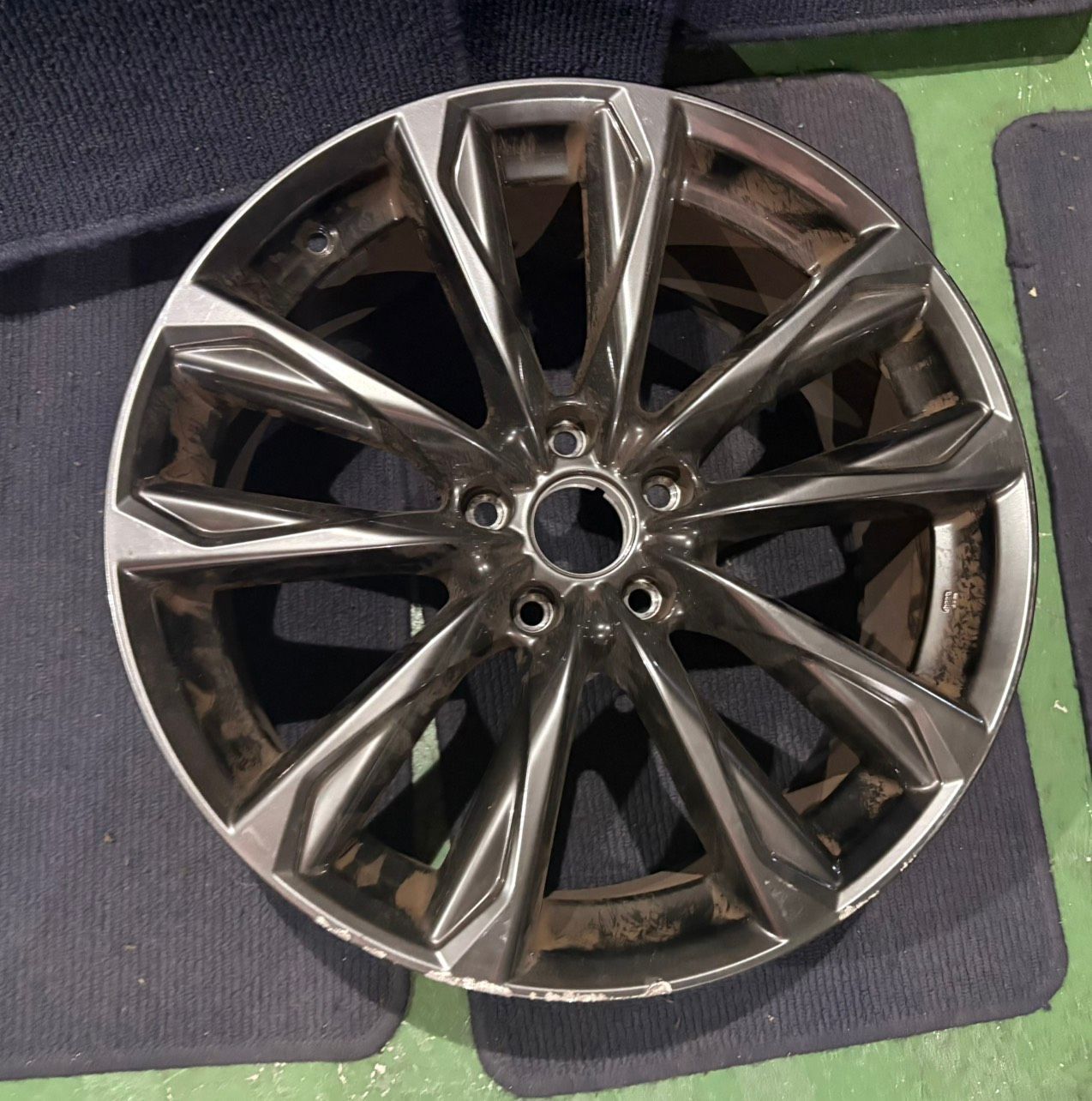 LEXUS IS Fスポーツ 19インチ ホイール1本 8 5 J 45 PCD 114 3 ハブ径約60 No 728