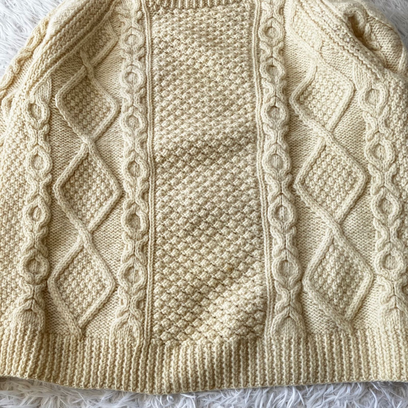 John Molloy フィッシャーマンニット ジョンモロイ 古着 80s 80s