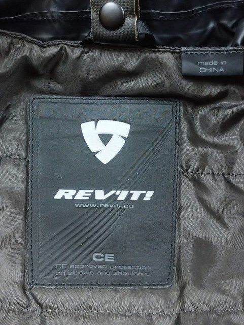 G613 [人気] REVIT レブイット ライダースジャケット ブラック DRAGON  