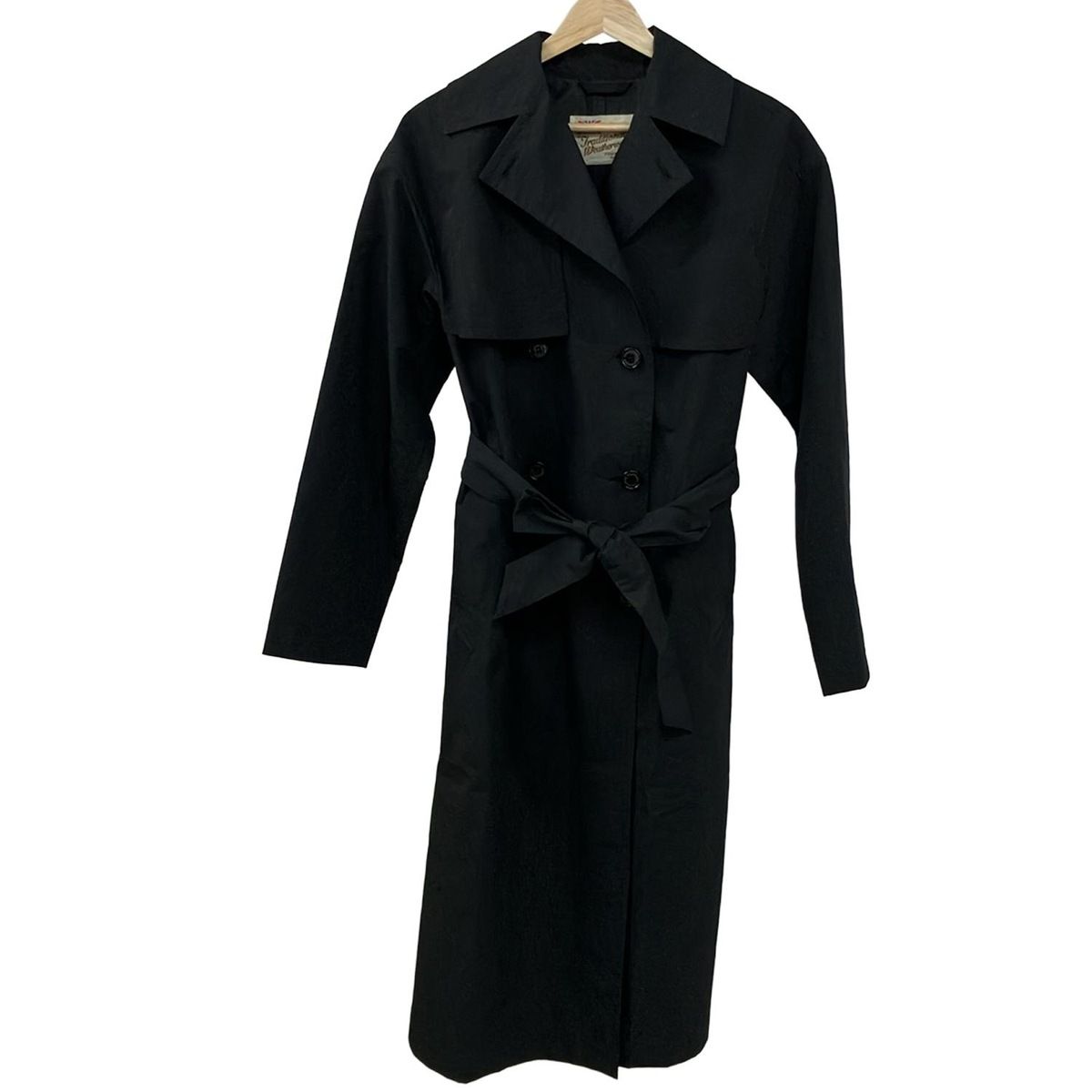 Traditional Weatherwear 黒トレンチコート TRADITIONAL WEATHERWEAR(トラディショナルウェザーウェア) トレンチ
