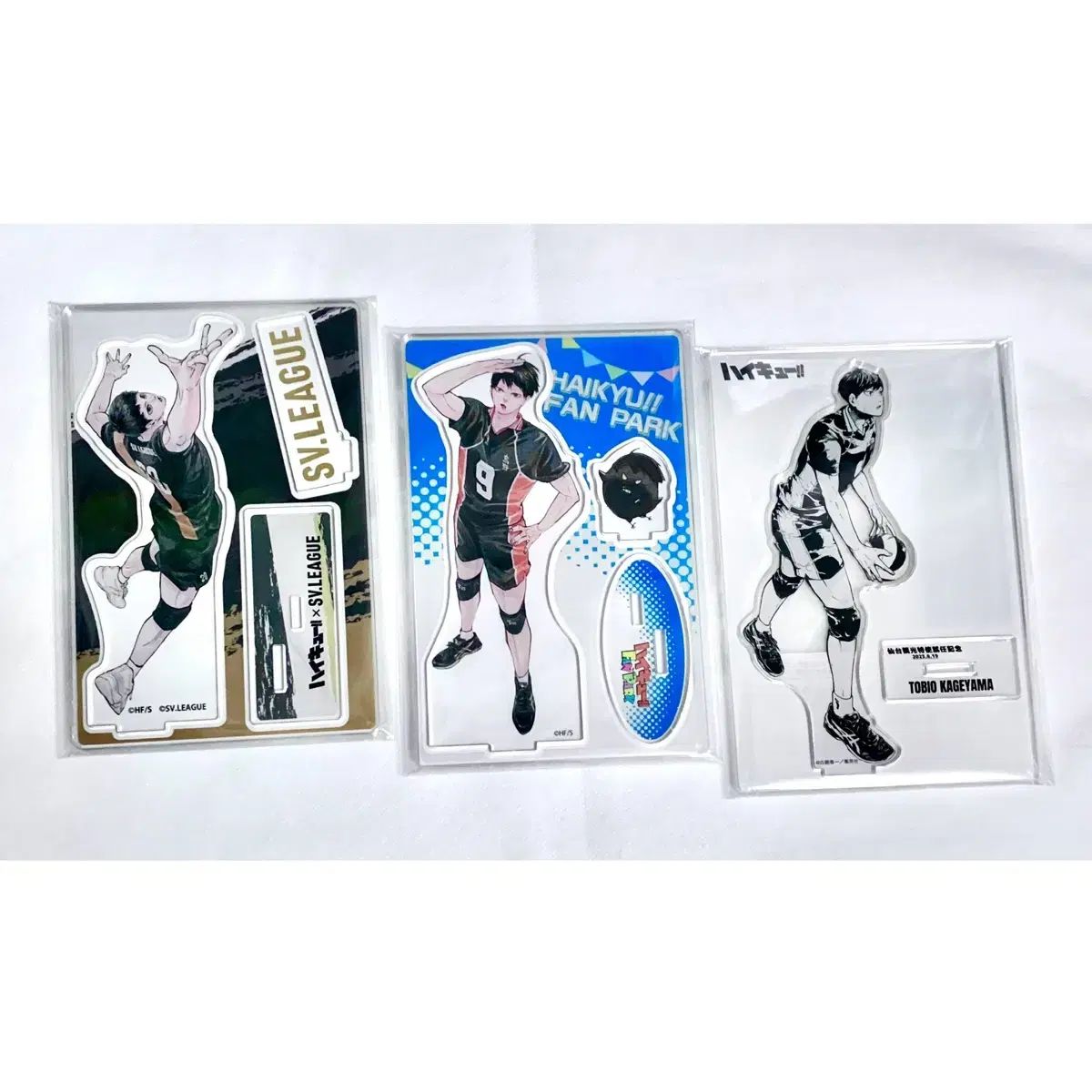 ハイキュー 影山 アクリル 仙台ファンパーク SVリーグ 原画 JUMP SHOP ジオラマ