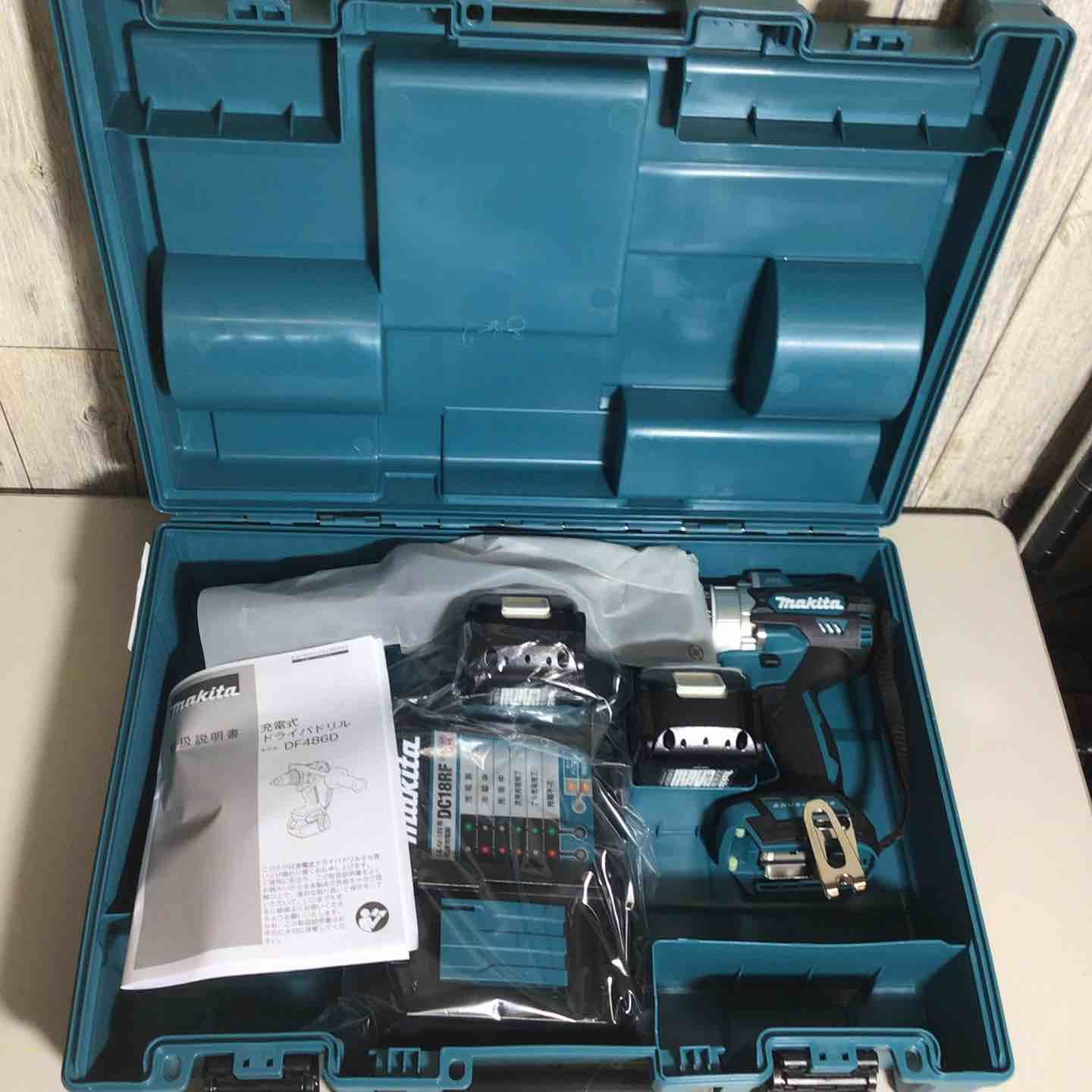 マキタ makita コードレス ドリルドライバー DF486DRGX フルセット ドリドラ 純正 充電式 18V 戸田店