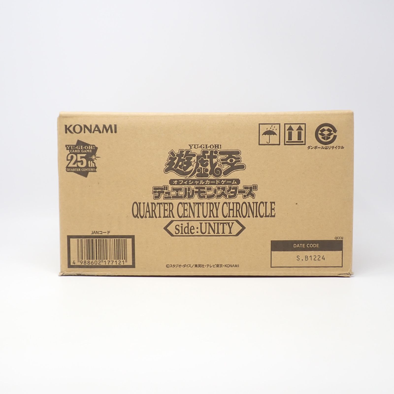 遊戯王 未開封カートン side:UNITY 日版 未開封カートン☆ 遊戯王 QUARTER CENTURY side:Unity 遊戯王
