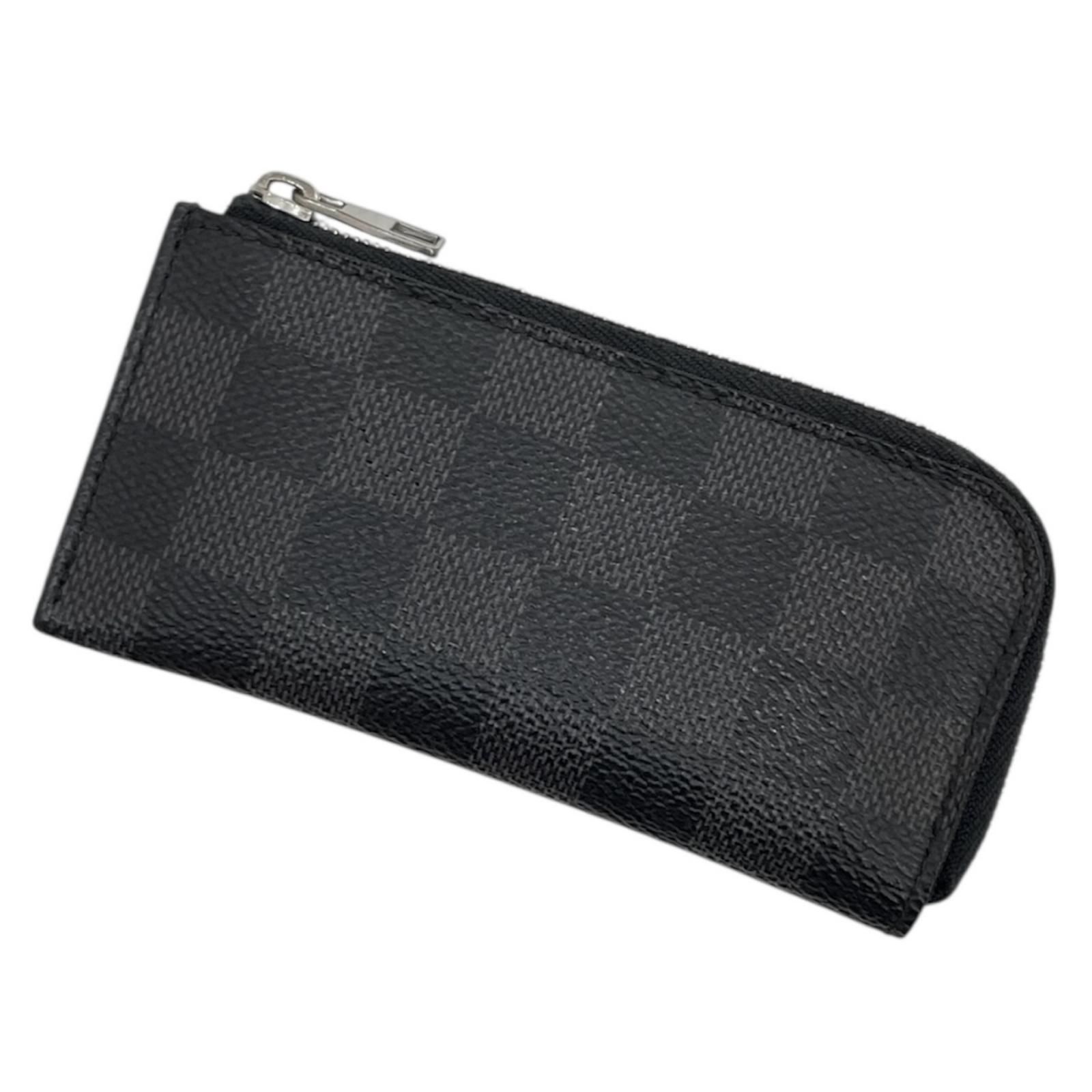 LOUIS VUITTON ルイ ヴィトン ポシェット クレ コインケース ダミエ グラフィット N61235 ブラック 尾張小牧店