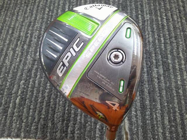 中古 フェアウェイウッド キャロウェイ EPIC SPEED/ATTAS MB-FW 65/SR/16.5[6313]博多