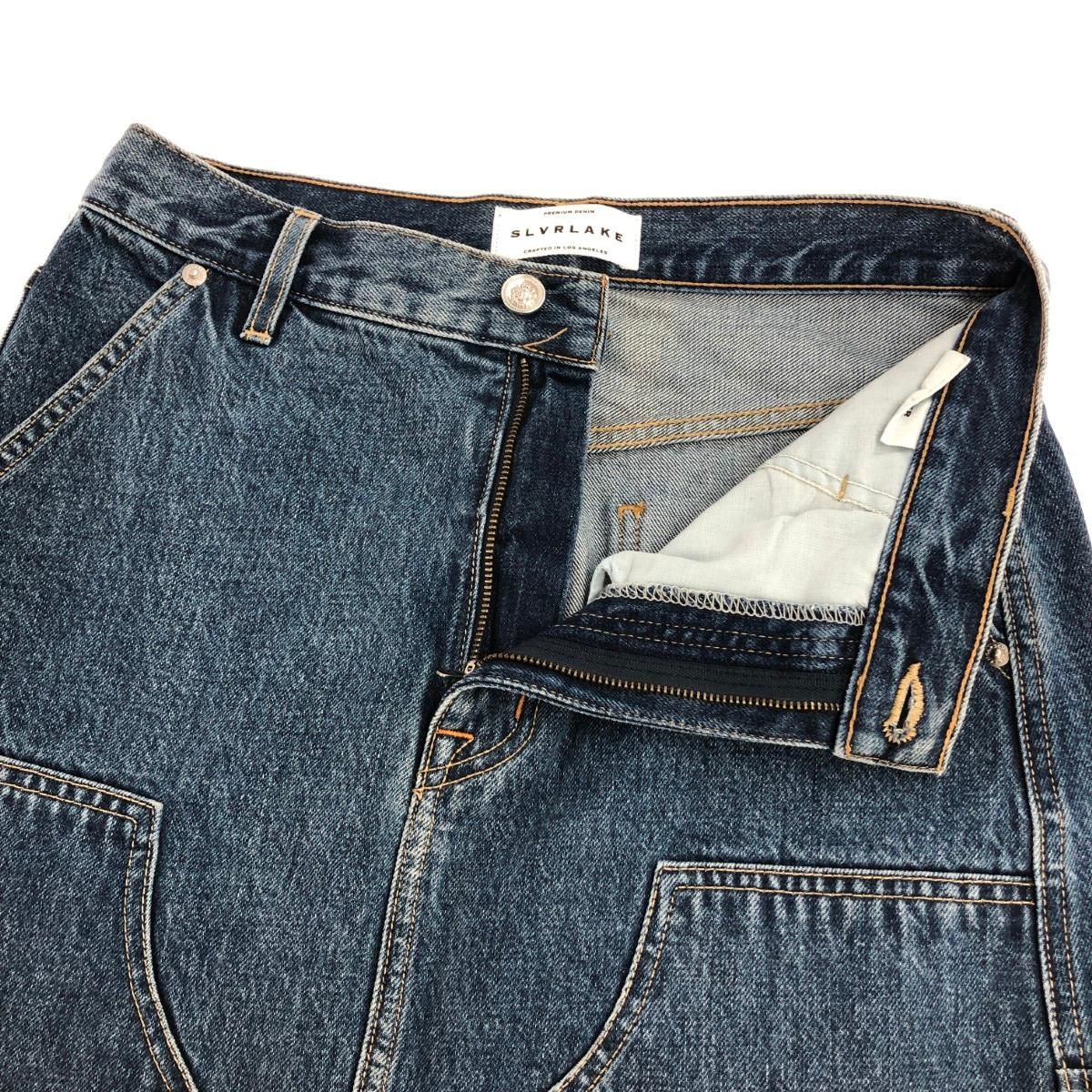 SLVRLAKE シルバーレイク デニムマキシスカート サイズ:20  