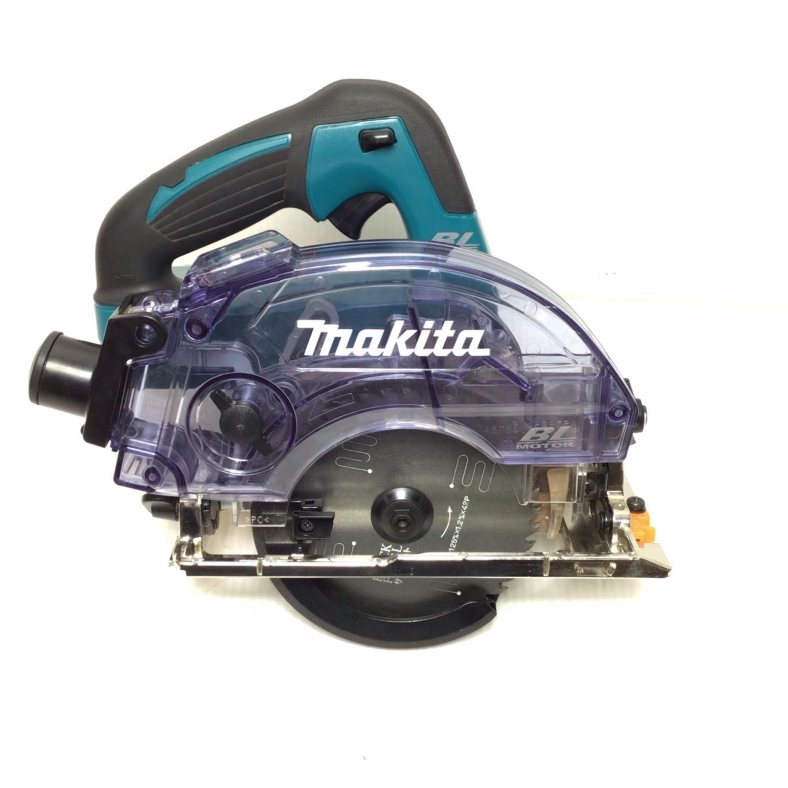 ΘΘMAKITA マキタ 防じん丸のこ 程度B 本体のみ コードレス式 125mm 14.4v 5708 製 KS510D ブルー