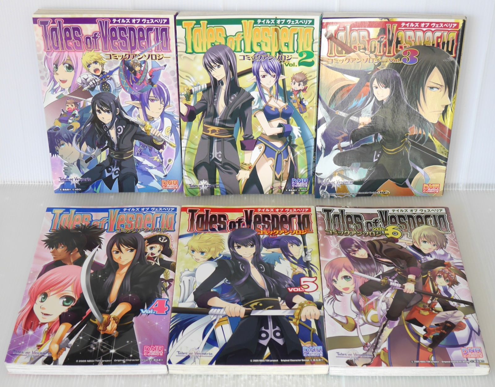 全巻初版 絶版 テイルズオブヴェスペリア コミックアンソロジー 全6巻