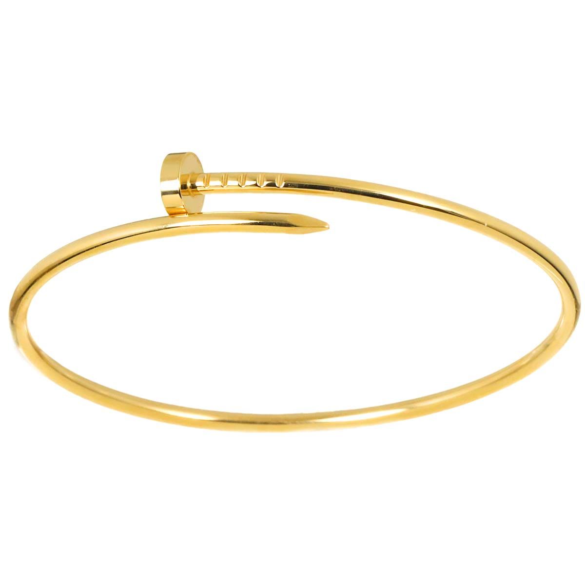 Cartier 18Kゴールド sm ジュストアンクルブレスレット 証明書付き ジュスト アンクル ブレスレット SM[B6062519] Juste Un Clou Bracelet