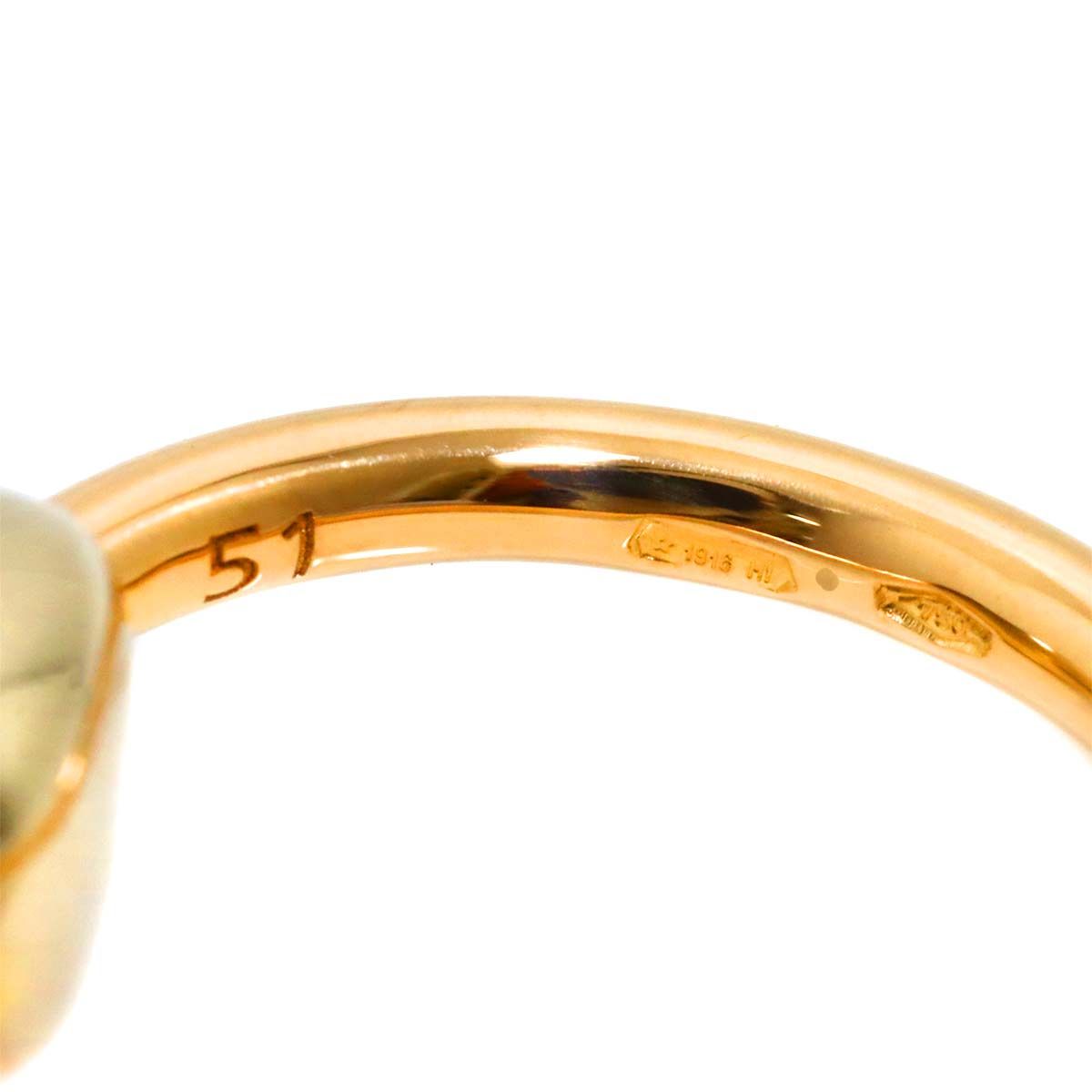 ポメラート Pomellato ヌード プチ #51 リング プラシオライト K18 PG