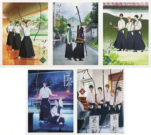 アニメBlu-ray Disc ツルネ -風舞高校弓道部- 全5巻セット