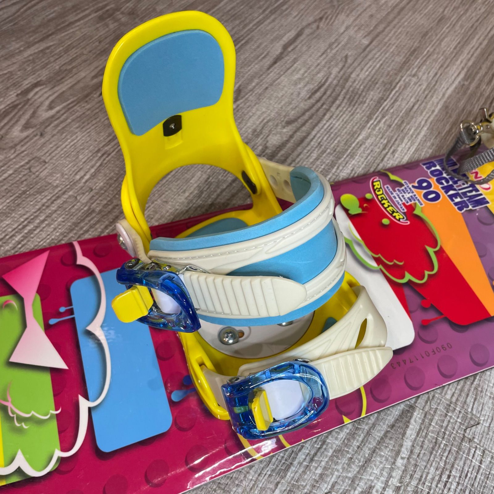 IGNIO キッズ スノーボード 90cm バイン ブーツ 18.0〜18.5cm 3点