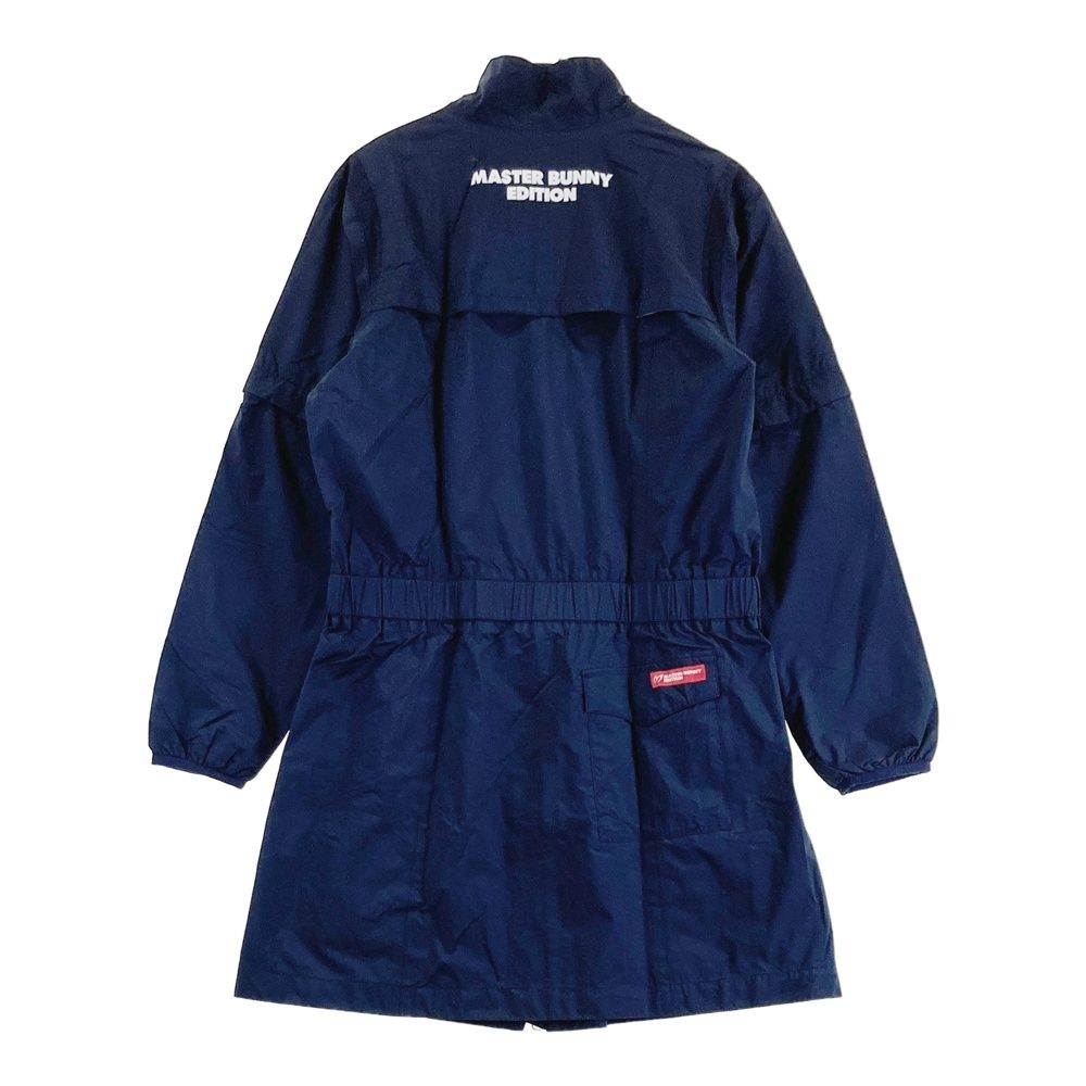 サイズ 1 MASTER BUNNY EDITION マスターバニーエディション 2 WAY レインワンピース ネイビー系 ゴルフウェア レディース ストスト