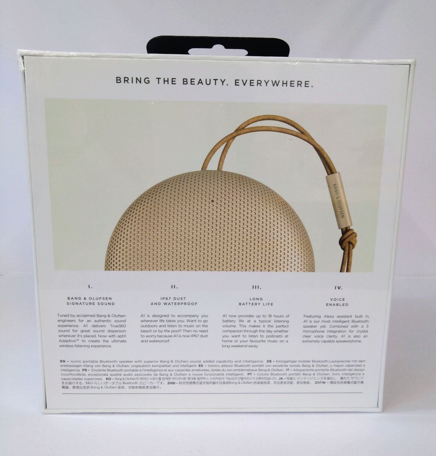 バング&オルフセン　Beosound A1 2nd Gold Tone Amazon.com: Bang & Olufsen Beosound A1 (2nd Generation) Wireless