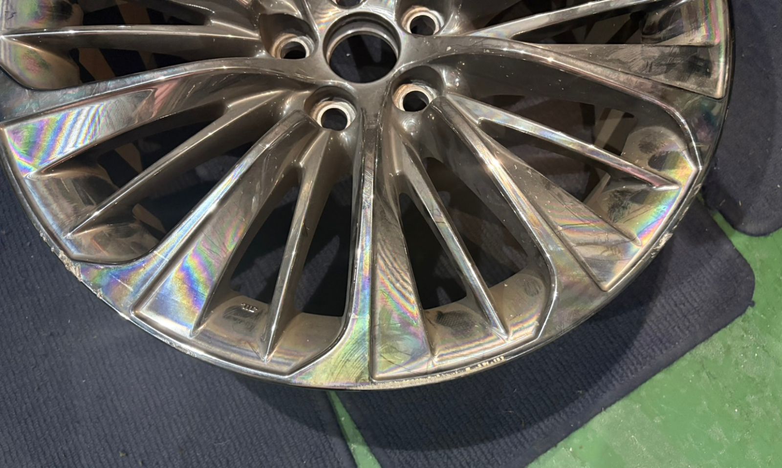 LEXUS LS 20インチ ホイール1本 8 5 J 25 PCD 114 3 ハブ径約60 No 731