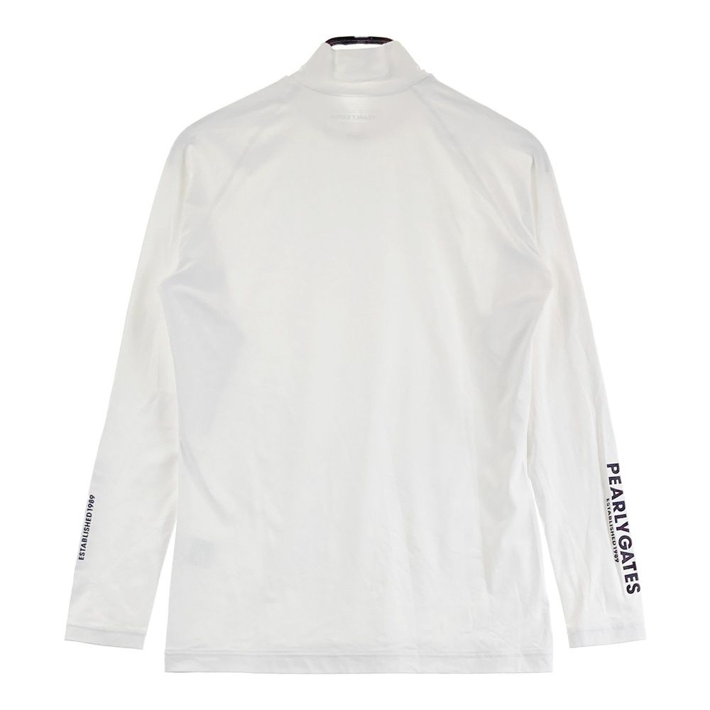 サイズ：5 PEARLY GATES パーリーゲイツ モックネック 長袖インナーT