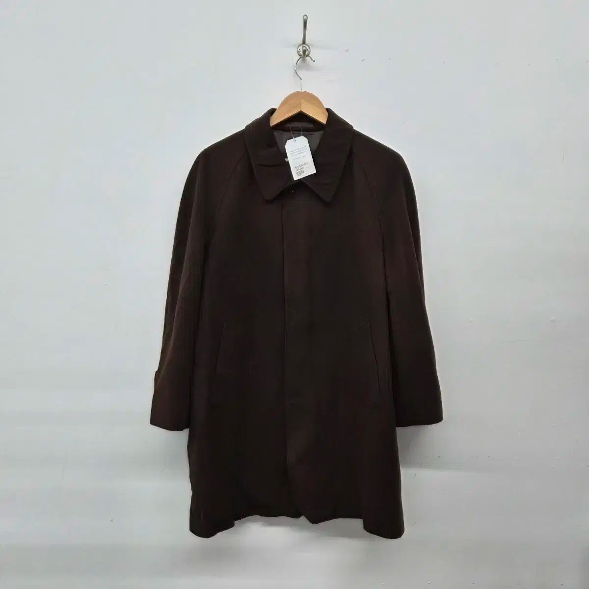 カシミア ブラウン ロング スポーツブラ メンズ M