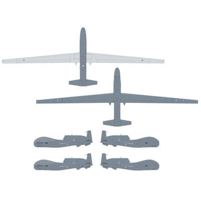 新品 プラッツ 1/72 航空自衛隊 無人偵察機 RQ-4B グローバルホーク