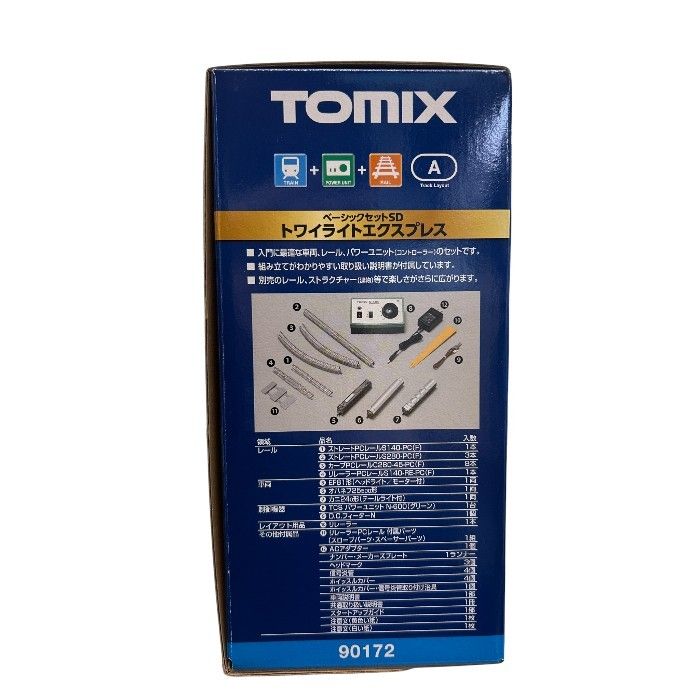 【訳あり】TOMIX ベーシックセットSD トワイライトエクスプレス 90172 トミーテック TOMIX ベーシックセットSD トワイライトエクスプレス PC