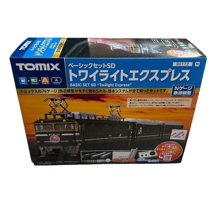 未使用品 TOMIX Nゲージ ベーシックセットSD トワイライトエクスプレス