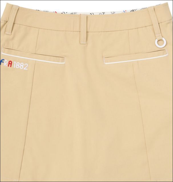 ゴルフ 種類3：WH00(ホワイト)/LL ルコックスポルティフ ゴルフ レディース ウェア キュロットパンツ QGWXJD50 S-LL