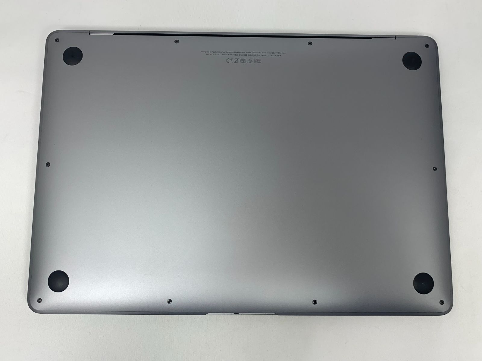 中古・画面キズ有】Apple MacBook Air(2019年) 13.3インチ スペース