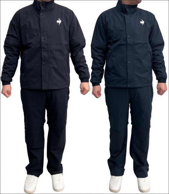 le coq sportif GOLFウエア　上下　セットアップ　3点　3L 販売済み 種類1：BK00(ブラック)/3L ルコックスポルティフ ゴルフ