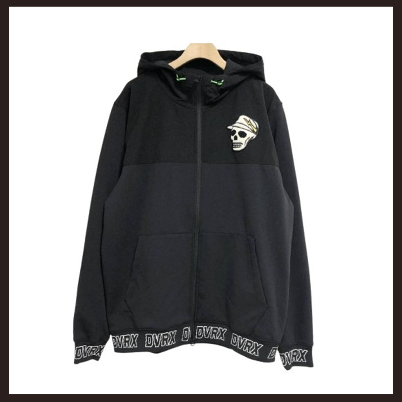 DEVEREUX GOLF デヴァローゴルフ テリングアクアZIPフーディー M ブラック