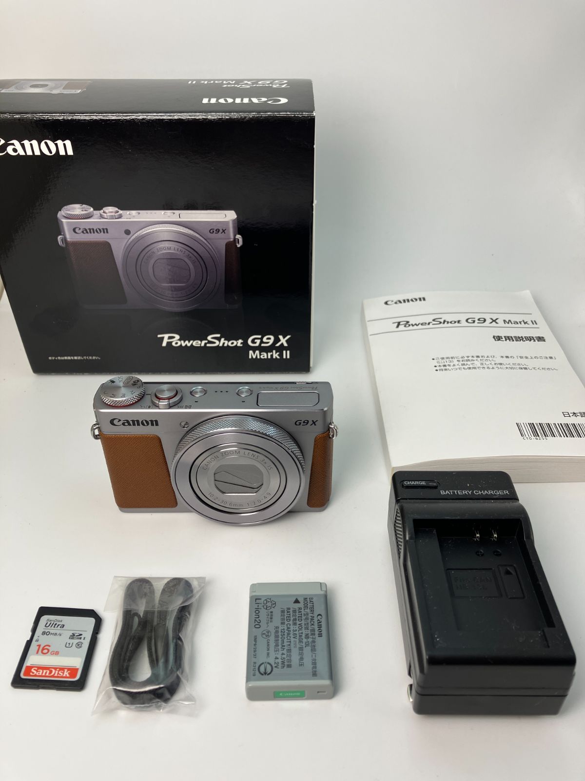 返品保証 動作 済 Canon PowerShot G9 X Mark II