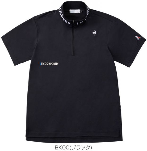 ルコックスポルティフゴルフ★ストレッチ★ハーフジップシャツ【メンズ サイズL】 le coq sportif（ルコックスポルティフ） ルコック ハーフジップシャツ