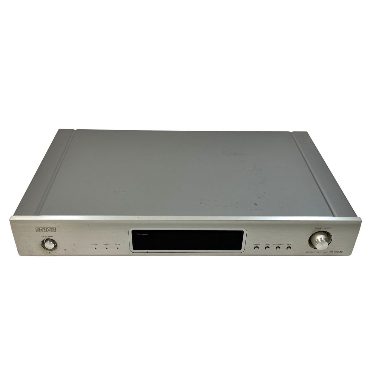 DENON TU-1500AE AM FM ステレオ チューナー 2009年製 デノン 音響機材 オーディオ ジャンク Y10583157