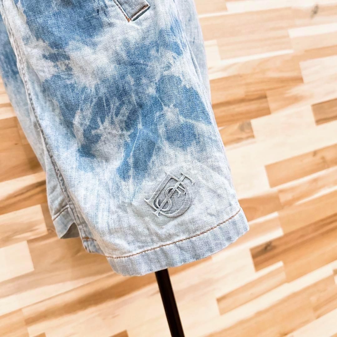 ディーゼル】ビンテージ ダメージ加工 デニム ノースリーブ ワンピース