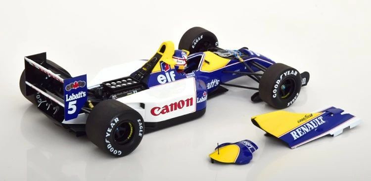 ミニチャンプス 1/18 ウィリアムズ ルノー FW14B ワールドチャンピオン