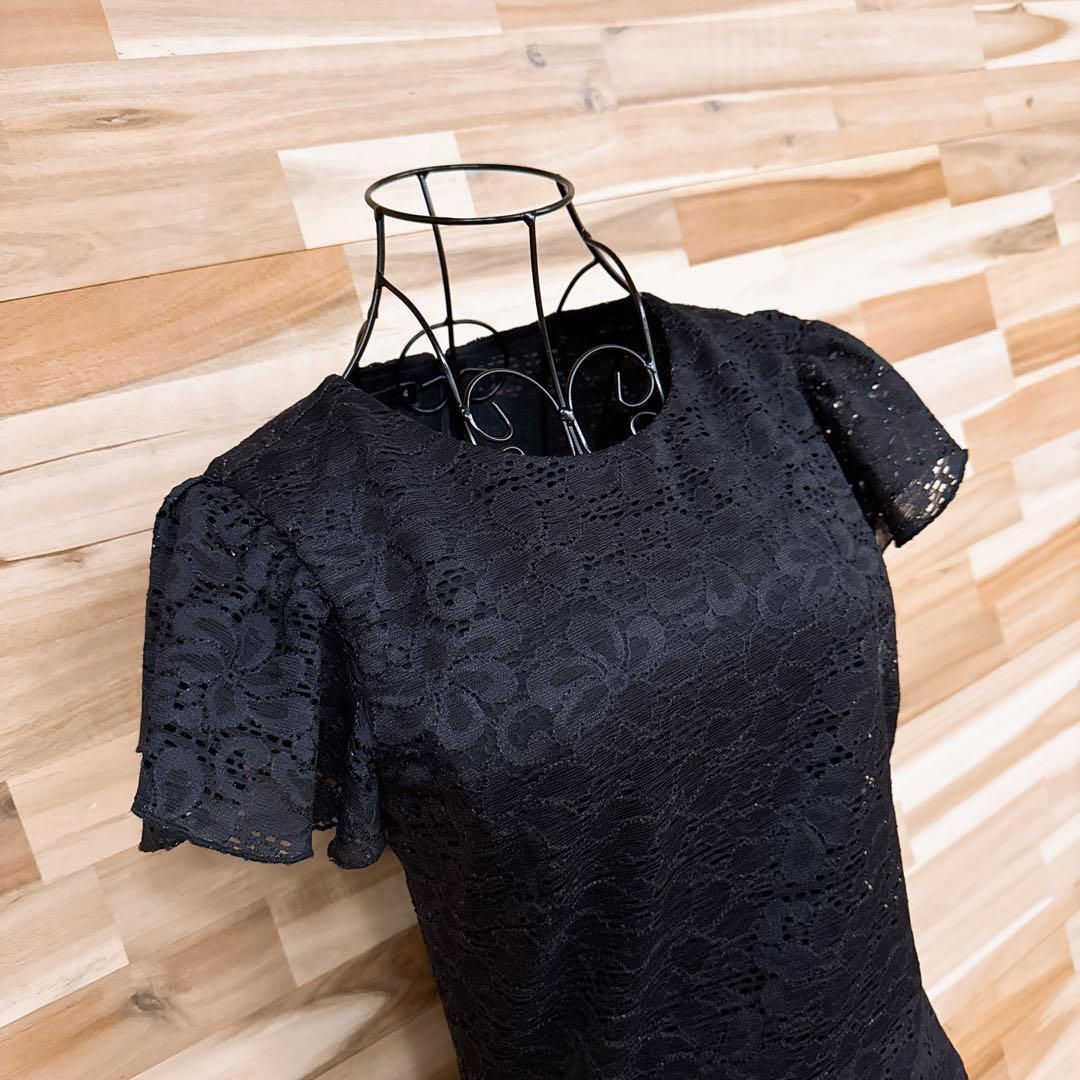 花柄フラワー 総レース