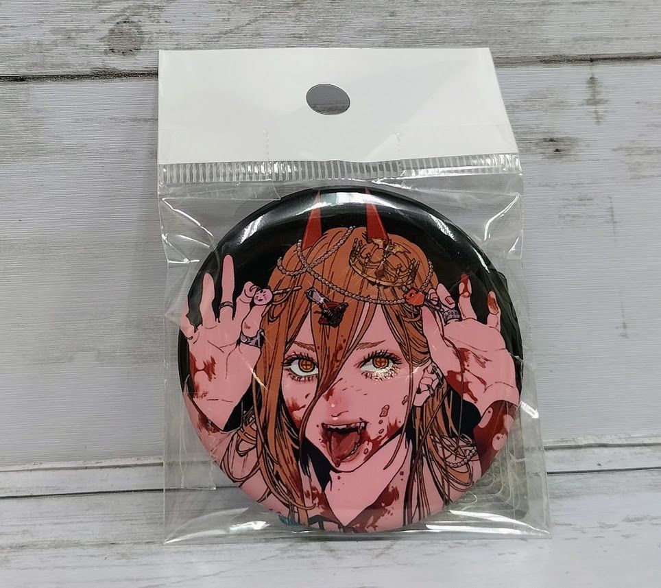 チェンソーマン展 缶バッジ パワー ブラインド缶バッジ
