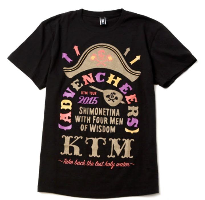 ケツメイシ KTM TOUR 2015 アドベンチアーズ グッズ Tシャツ Black L