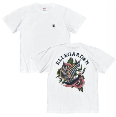 ELLEGARDEN (エルレガーデン）エレル SWALLOW 2022 グッズ Tシャツ 白