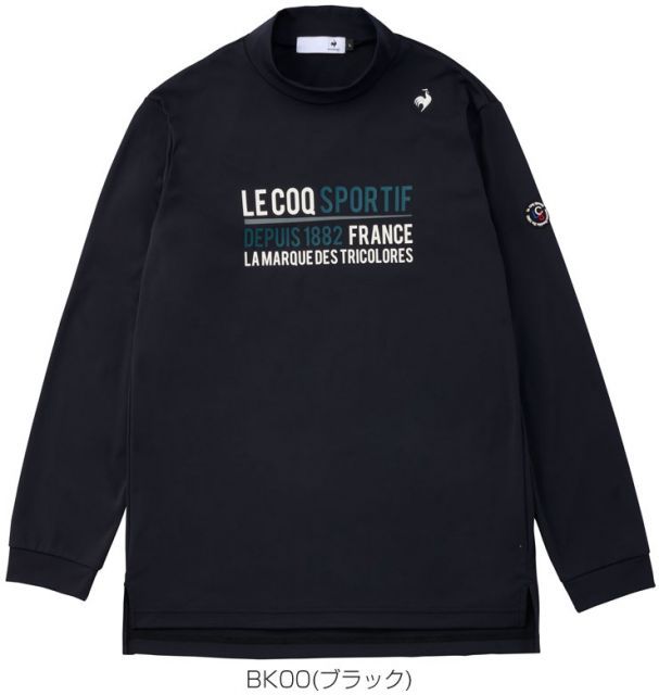 ルコックスポルティフ ゴルフ le golf sportif coq コーデュラ 9分丈 ジョガー ルコックスポルティフ(lecoqsportif)(メンズ)スニーカー スポーツ ストレッチフォーサーモックネック長袖シャツ ストレッチ | 種類11:GY00(グレー)⁄L 地柄半袖ポロシャツ
