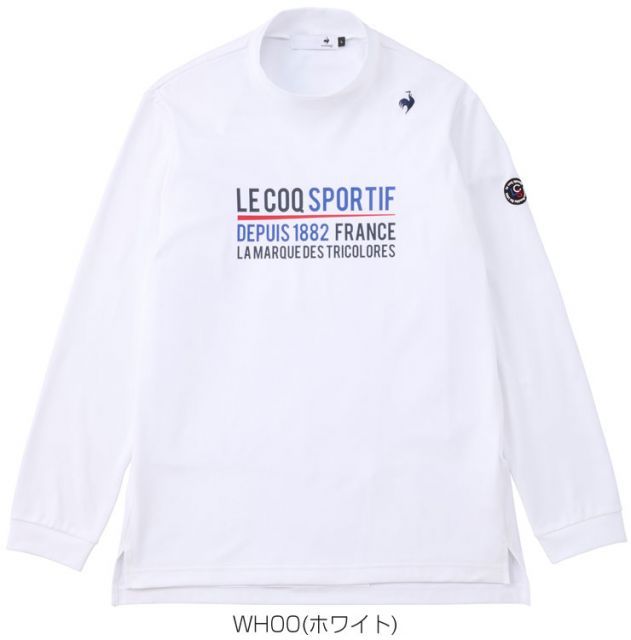 ルコックスポルティフ ゴルフ le golf sportif coq コーデュラ 9分丈 ジョガー ルコックスポルティフ(lecoqsportif)(メンズ)スニーカー スポーツ ストレッチフォーサーモックネック長袖シャツ ストレッチ | 種類11:GY00(グレー)⁄L 地柄半袖ポロシャツ